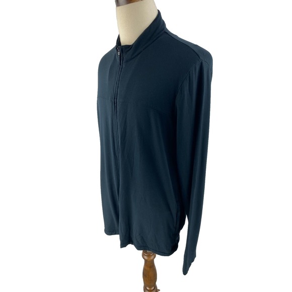 Travis Mathew Mens Black Full Zip Golf Jacket Large Casual Golfing Outdoors - Picture 6 of 11
